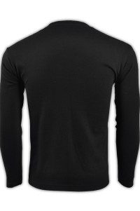 SKLST011 black 005 long sleeved men' s T shirt 00101-LVC tailor made make pure plain color tee shirts long sleeved with elastic force and spandex fit high breathability breathable tee supplier company price front view SKLST011 black 005 long sleeved men' s T shirt 00101-LVC tailor made make pure plain color tee shirts long sleeved with elastic force and spandex fit high breathability breathable tee supplier company price front view